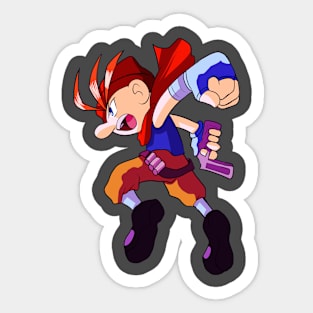 Lou the Midnight Wanderer Sticker